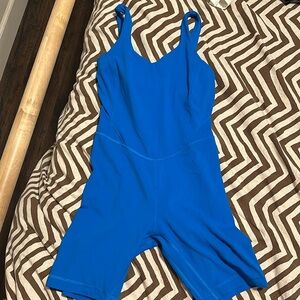 Lululemon Align Bodysuit 6 Poolside Blue